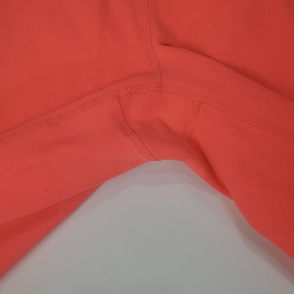 ZELLA Womens Leggings SZ XS Capri Neon Florescent Coral Pink Barbie Fitness Gym‎ - Picture 3 of 7